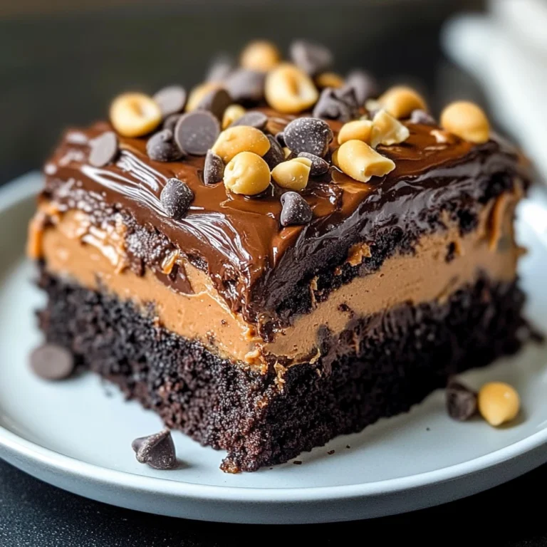 Chocolate Peanut Butter Gooey Cake