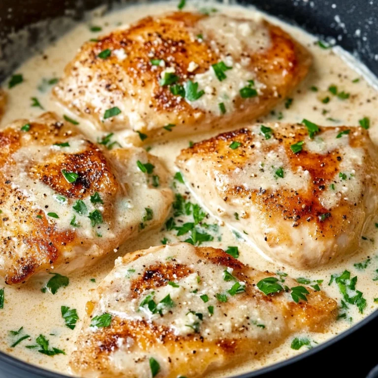 Creamy Garlic Parmesan Chicken Recipe